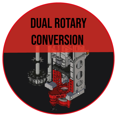 accueil dual rotary conversion